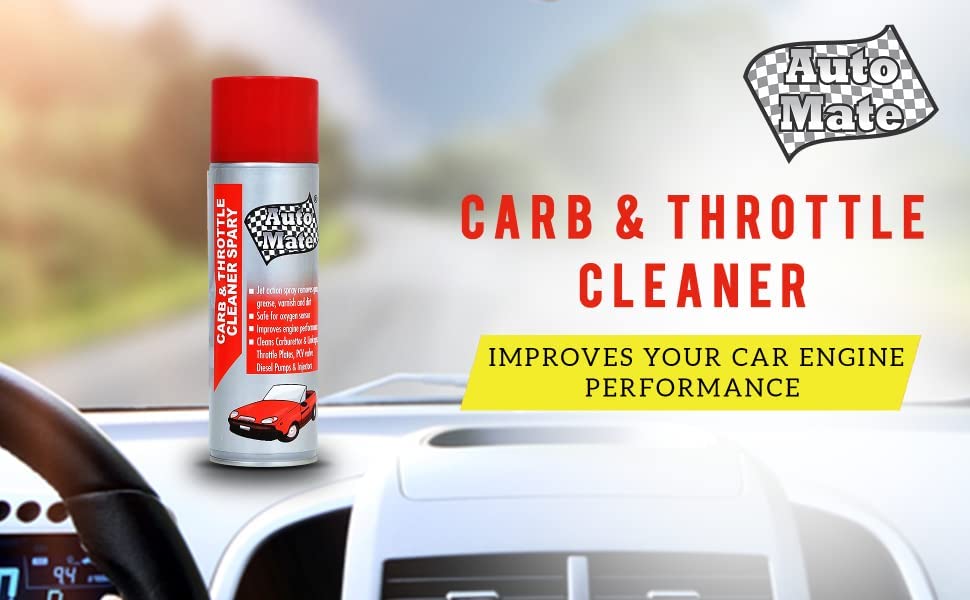 AEROL AUTO MATE Carb & Throttle Cleaner Spray, Grade 6550