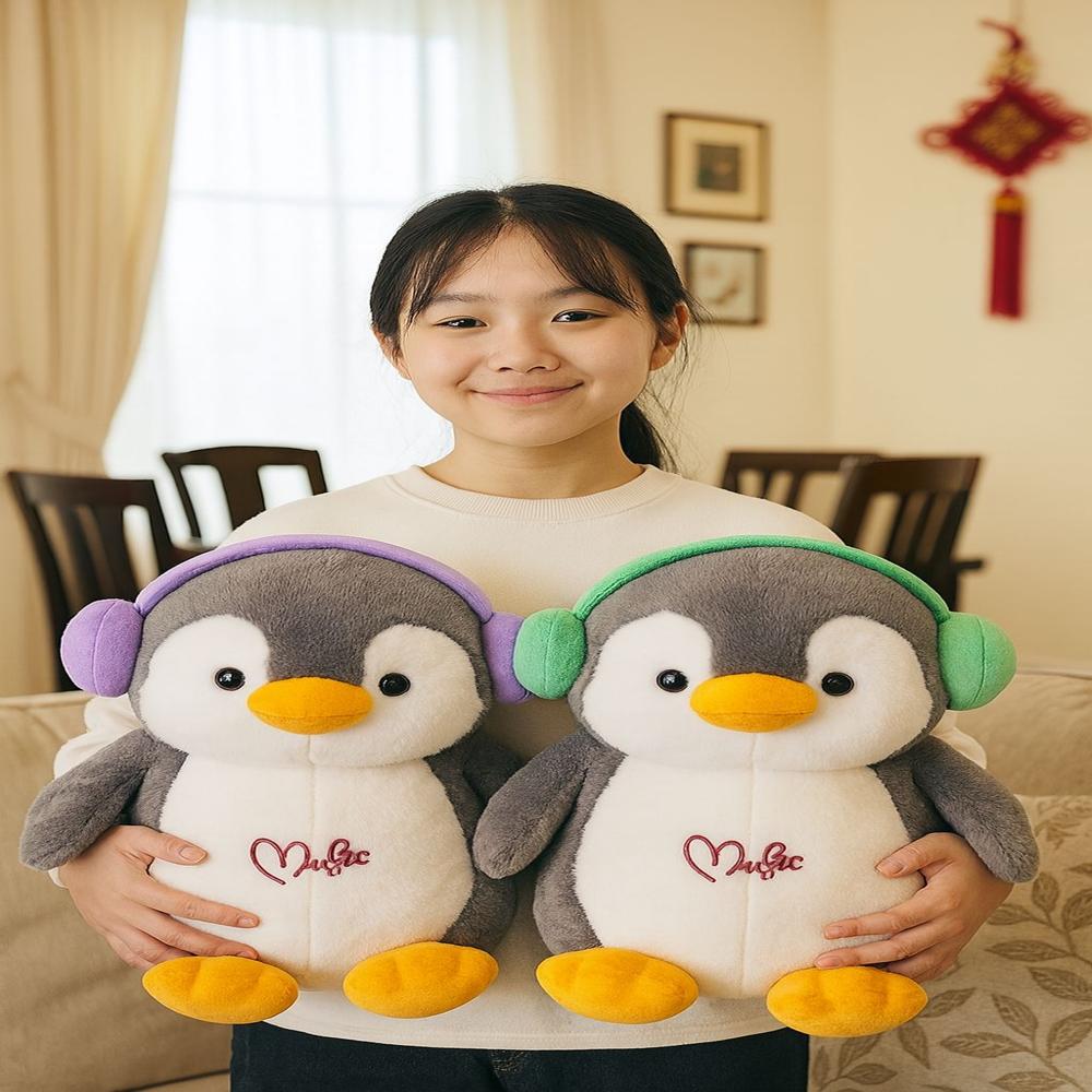 SOFT TOY MUSIC PENGUIN