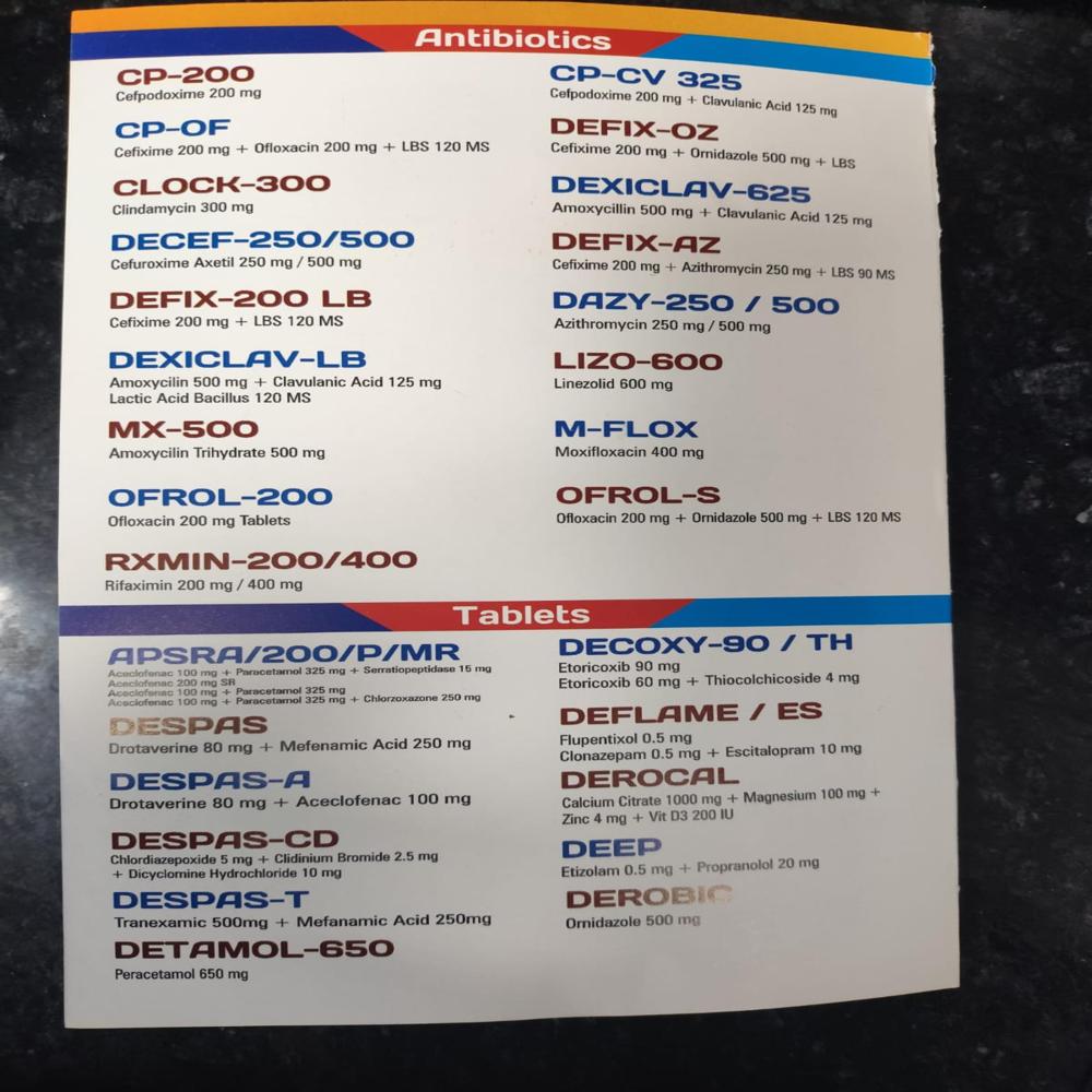 Amoxycillin + Clavulanic Acid - Grade: Medical