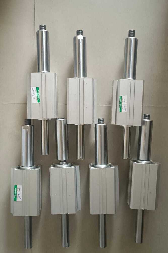 Adjust Tabel Type Pneumatic Cylinder - Color: Silver