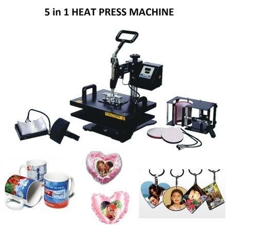 Manual 5in1 Heat Press Machine