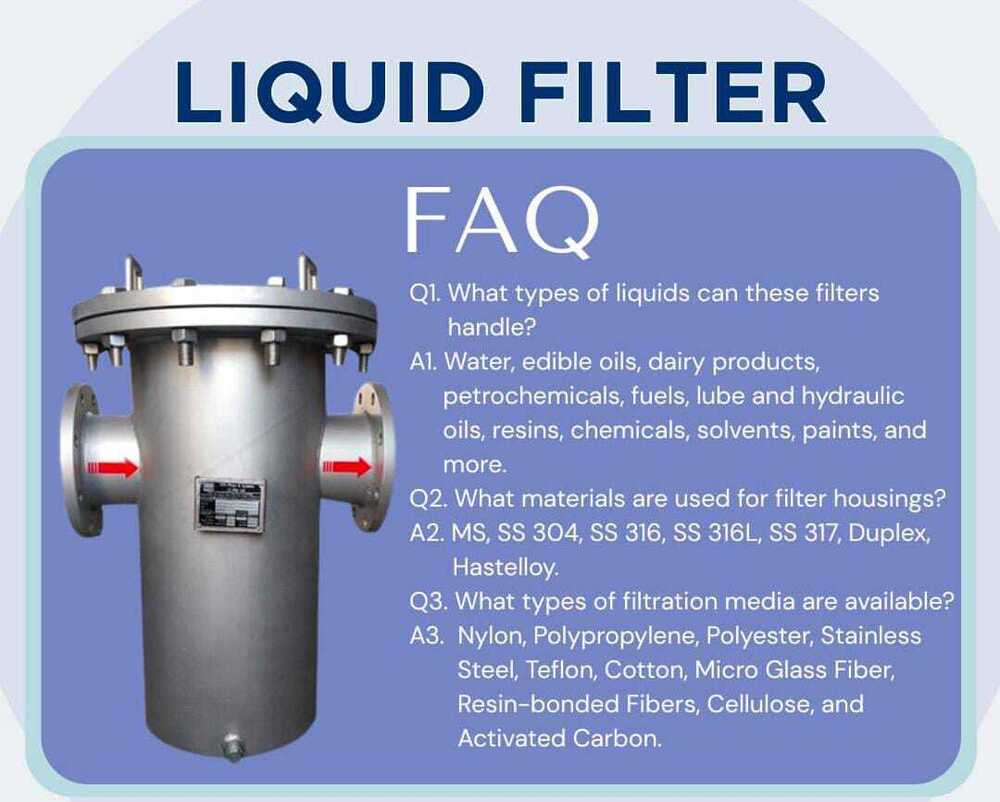 Liquid Filter - Color: Silver