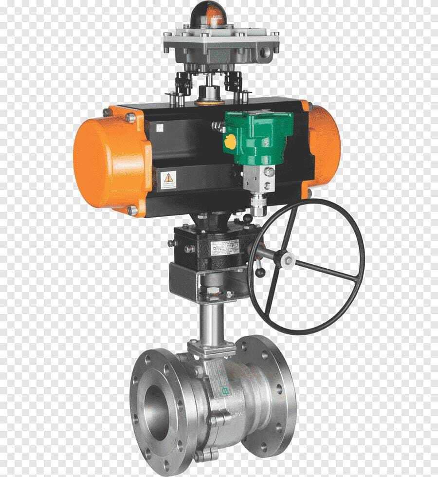 Pneumatic With Manuali Withe Open Close Feedback Ball Valve - Color: Multiple