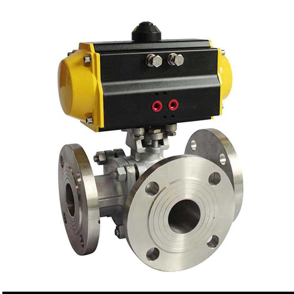 3 Way Ball Valve - Color: Multiple