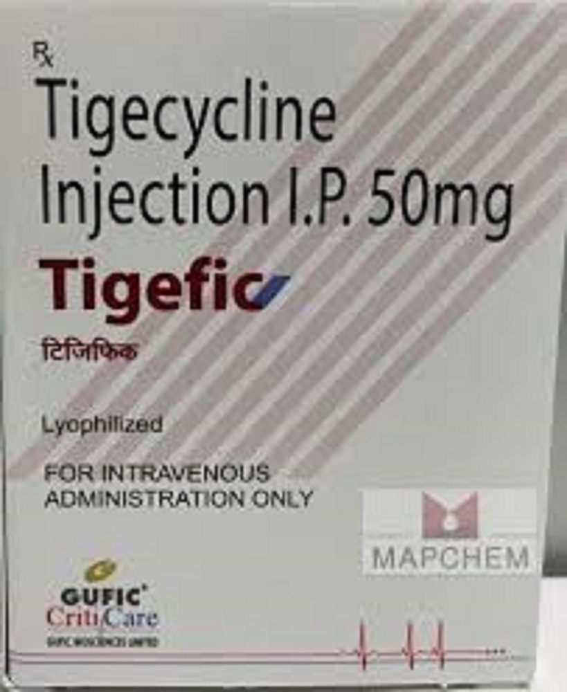 Tigefic 50 Mg Injection