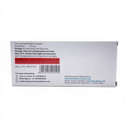 Evergraf 0.5 mg Tablet
