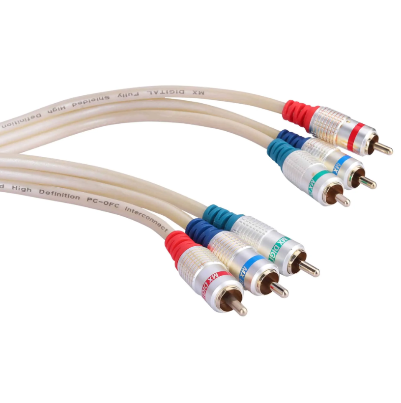 Mx Rgb Cable To Rgb Cable Or Component Cable  15 Mtrs - Conductor Material: Brass