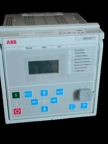Abb Voltage Protective Relay - Color: White