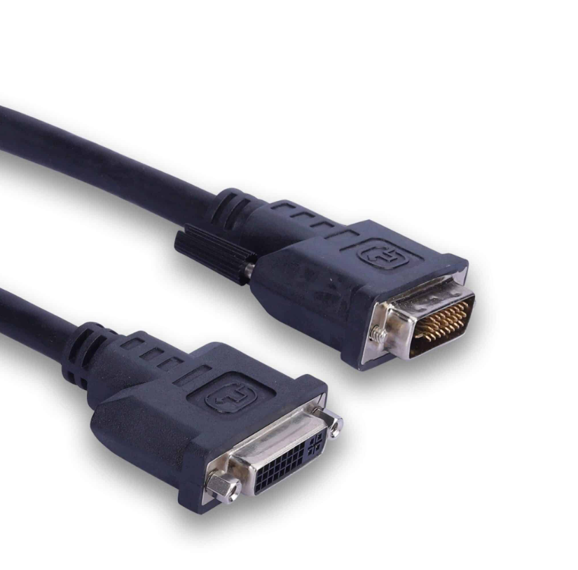 Mx Dvi (24+1) Male To Dvi (24+1) Female Extention Cord 1.5Mtr - Conductor Material: Brass