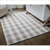 Check Printed Acrylic Carpet