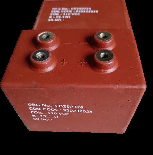 Crompton Greaves Sf6 Lem Circuit Breaker Tripping Coil. - Color: Red