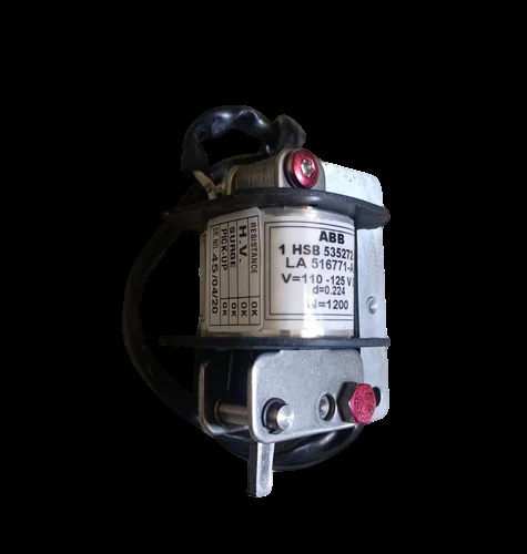 Abb Sf6 Circuit Breaker Trip And Closing Coil - Color: Silver