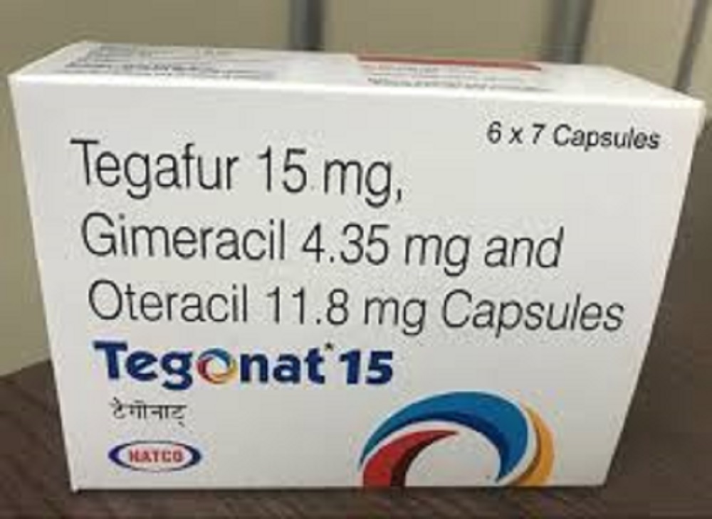 Tegonat 15 Mg Capsules.