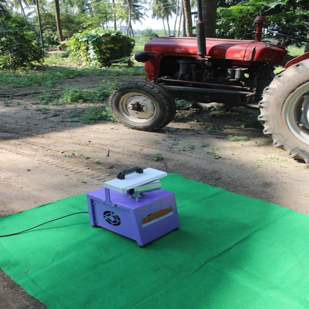 Broom stick making machine