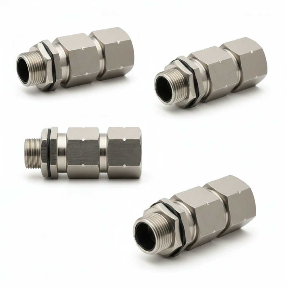 12 NPT Stainless Steel SS304SS316 cable glands