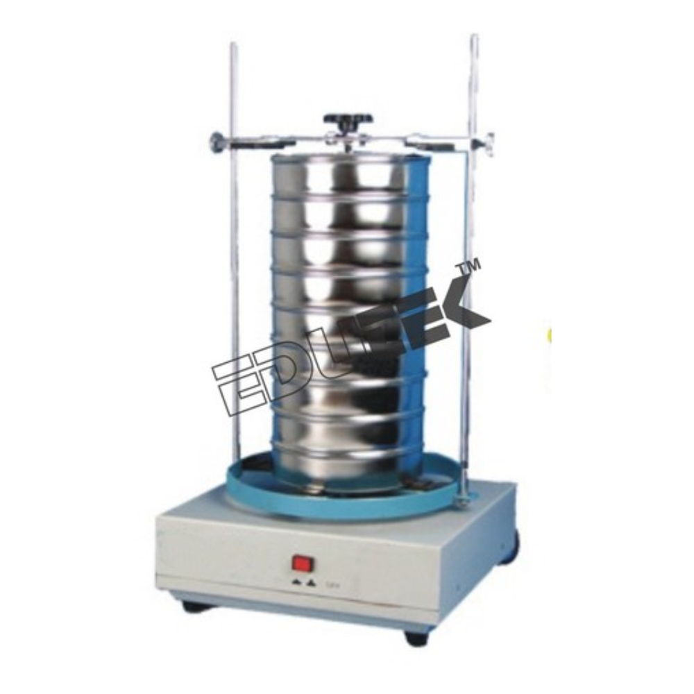 Mechanical Sieve Shaker - Stainless Steel & Mild Steel, 600 X 400 X 350 Mm, Automatic, 50 Hz Frequency, Up To 7 Sieves Capacity, Durable & Efficient Performance