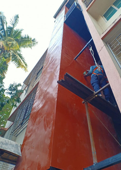 Industrial Elevator - Material: Stainless Steel