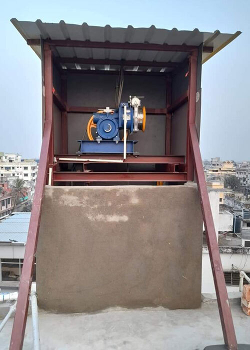 Industrial Elevator - Machine Room Size: Customized