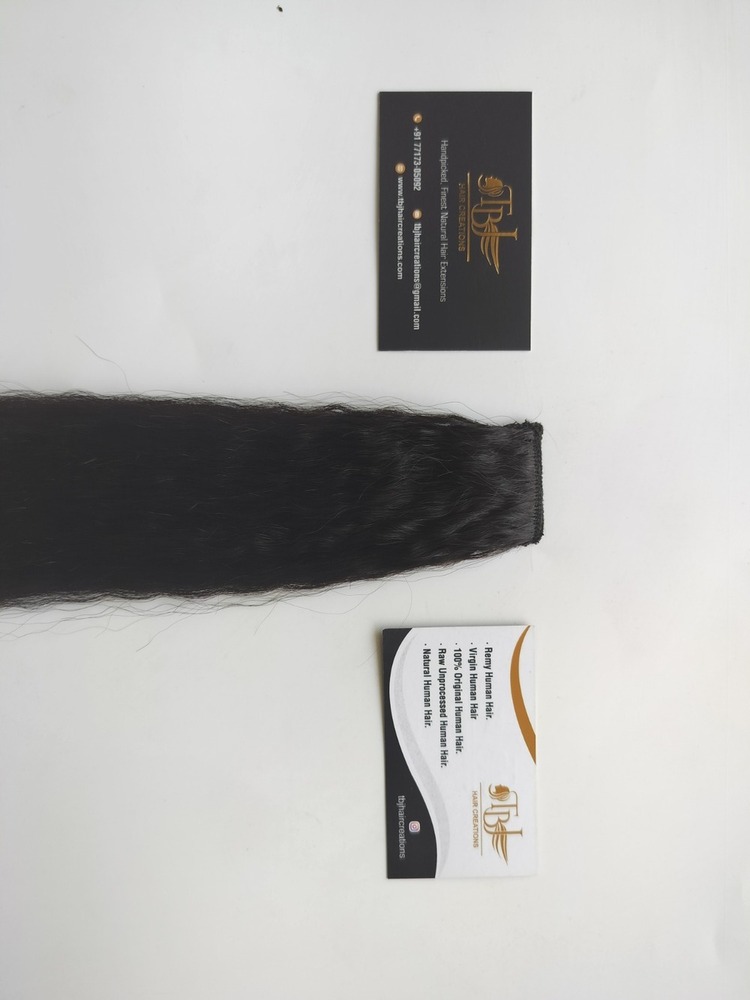 Kinky Straight Hair Clip In