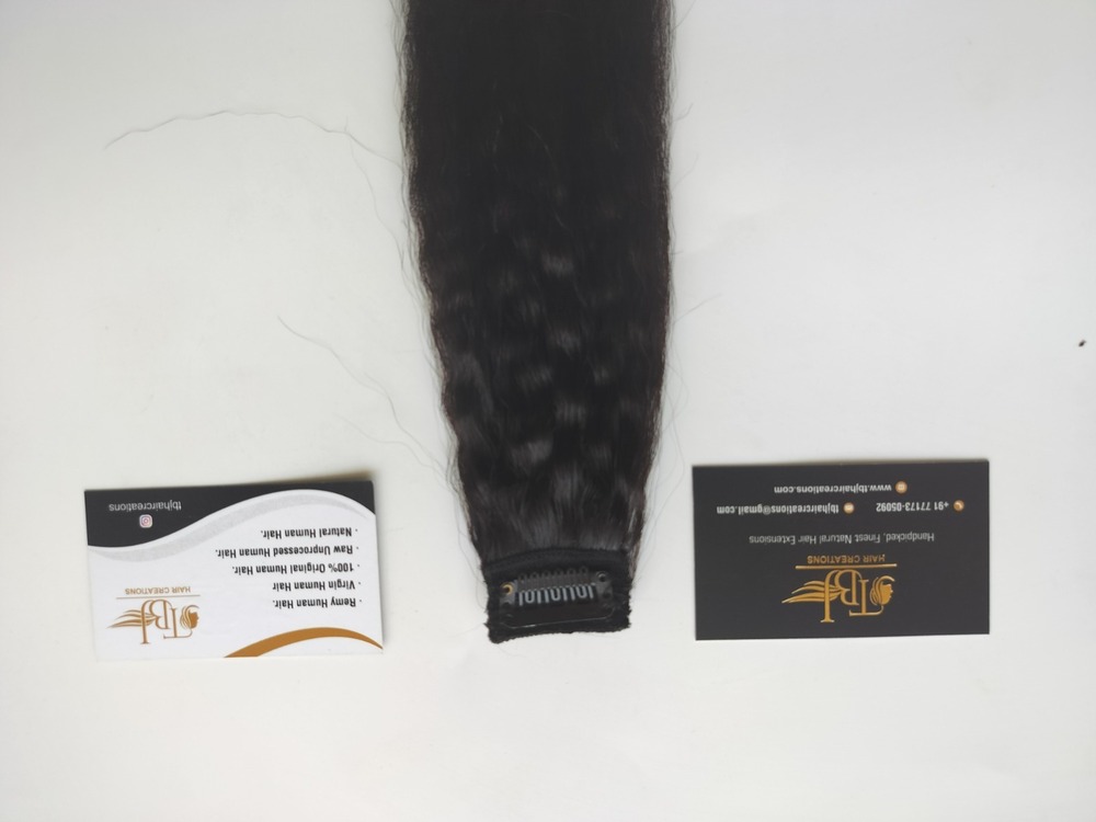 Kinky Straight Hair Clip In