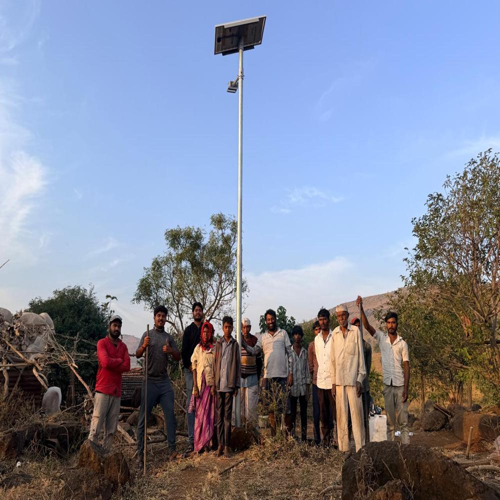 15watt solar street light system