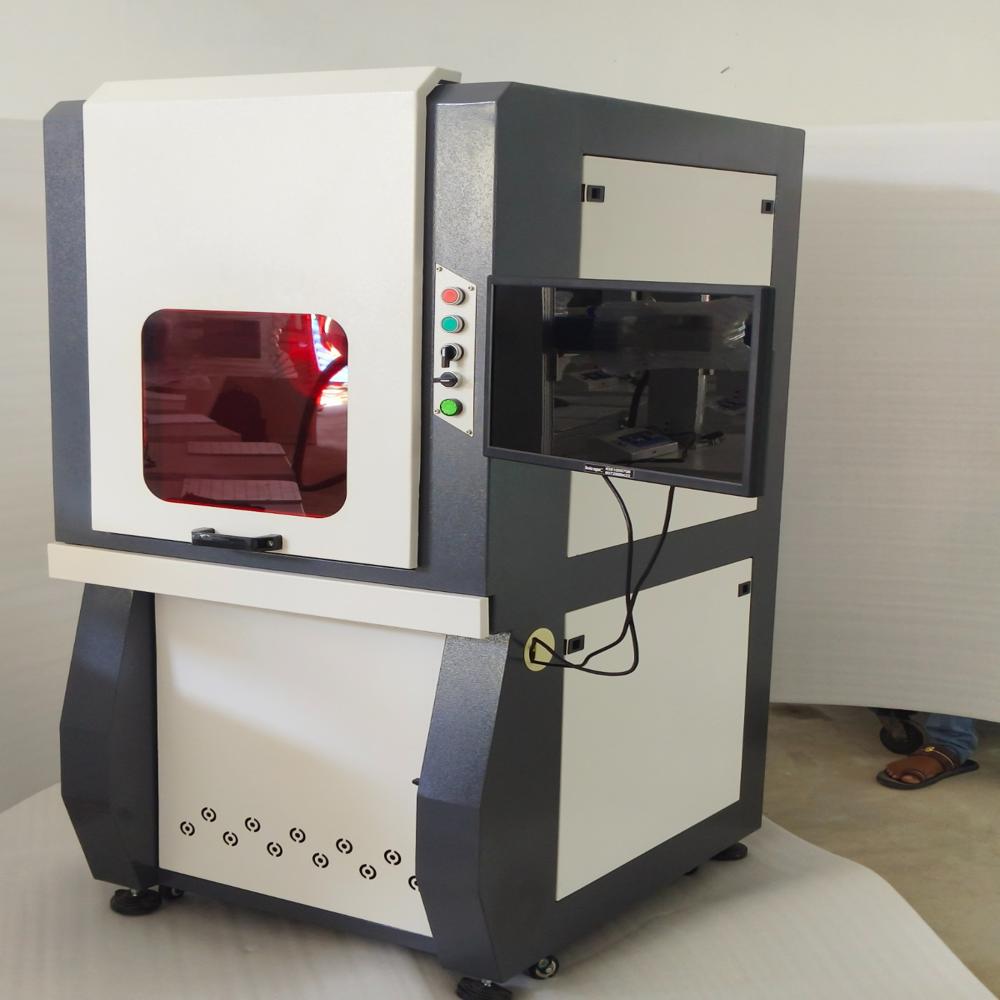 Fiber Laser Marking Machine Fully Enclosed ATS 30watt with computer
