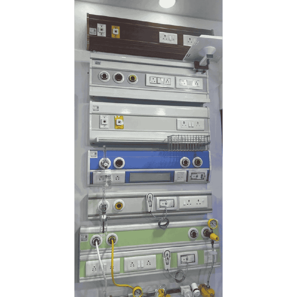 Icu Bed Head Panel - Accuracy: As Per Medical Gas Pipeline System (Mgps) Standards Mm/m