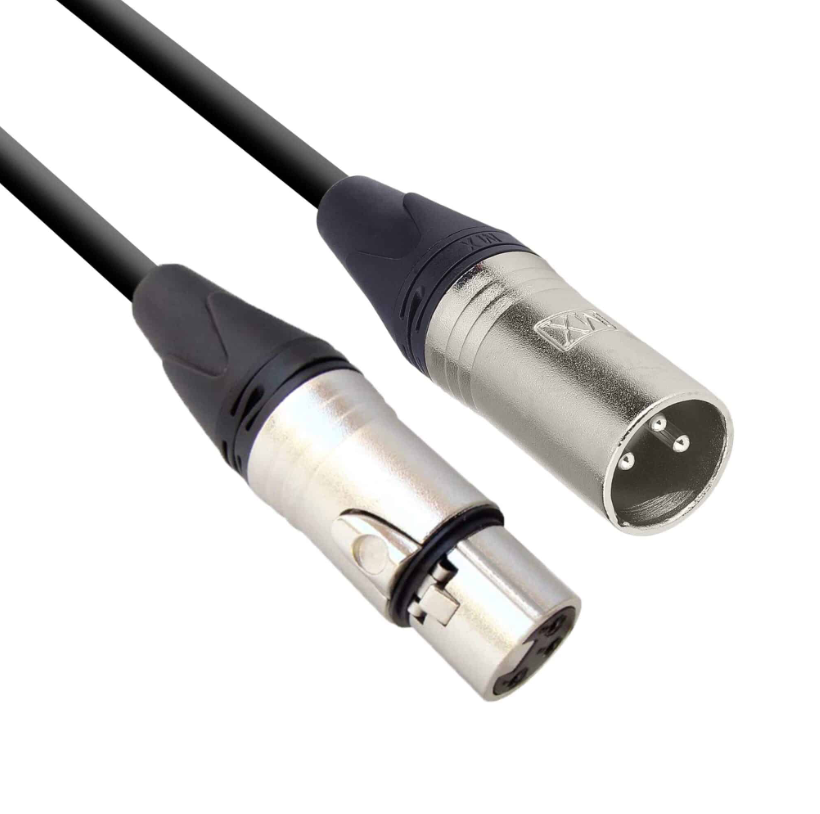 Mx Xlr 3-Pin Male To 3-Pin Female Xlr Cable 1.8 Meters - Features: A Heavy-Duty