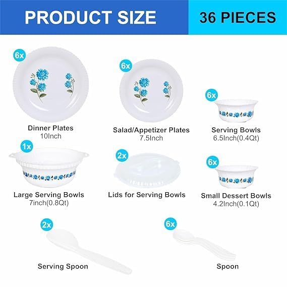 36 Peace Dinner Set