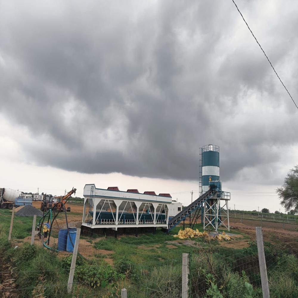 Inline Concrete Batching Plant