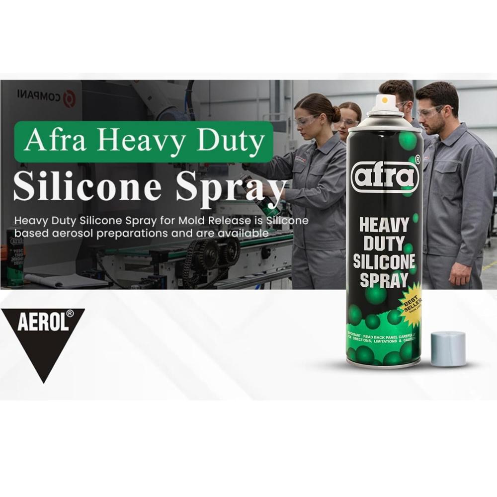 Afra Heavy Duty Silicone Spray, Grade 0999