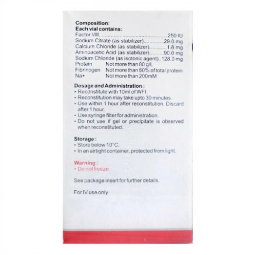 Factocel VIII 250 IU Injection