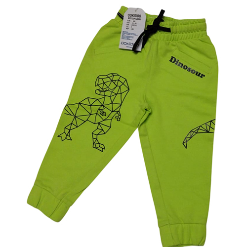 Kids Green Track Pant