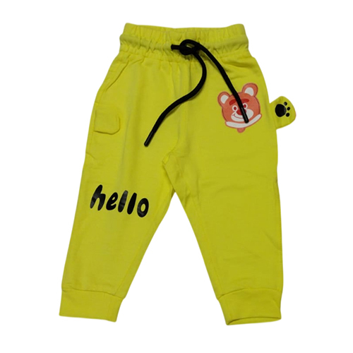 Hello Kids Yellow Track Pant - Color: Different Available
