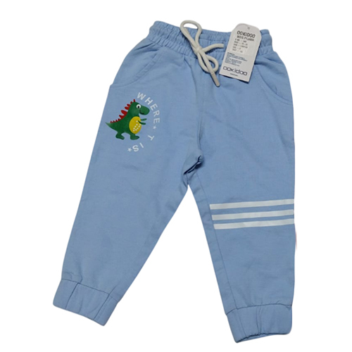 Kids Blue Fancy Track Pant - Color: Different Available
