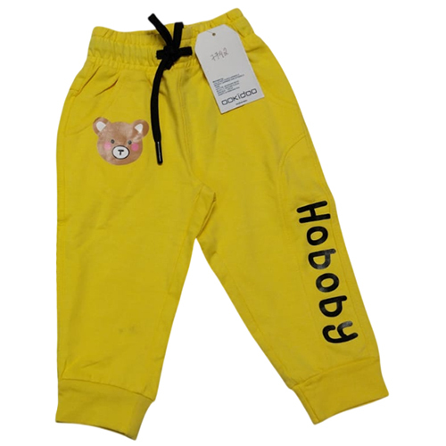 Hoboby Yellow Kids Track Pant