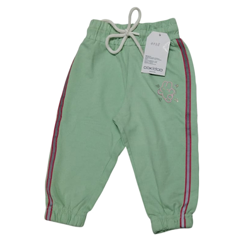 Kids Light Green Track Pant
