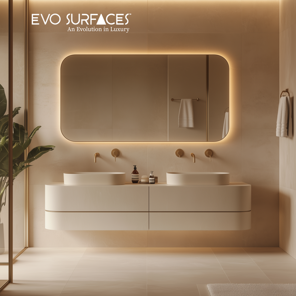 Corian marble countertop