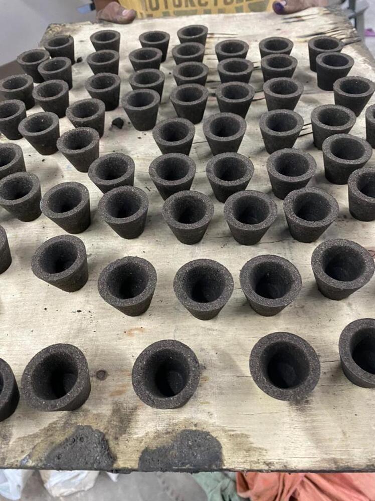 25 CAVITY CUP SAMBRANI MAKING  MACHINE - MANUAL