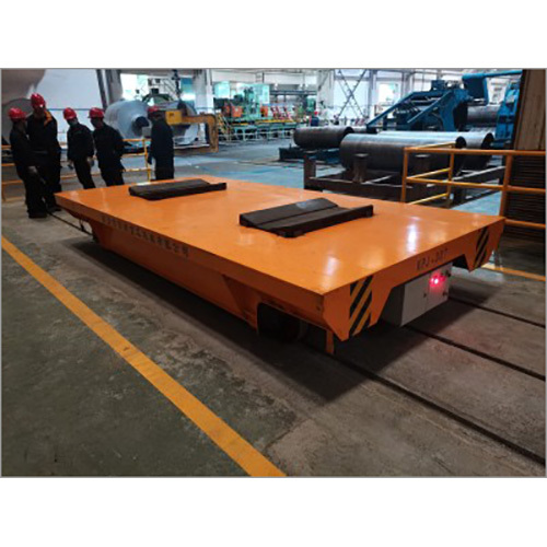 Battery Operated Rail Trolley - Color: Orange