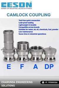 SS 304 CAMLOCK COUPLING
