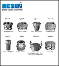 SS 304 CAMLOCK COUPLING