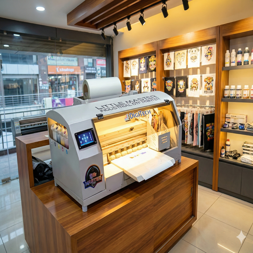 DIGITECH A3 DUAL HEAD XP600 DTF PRINTER