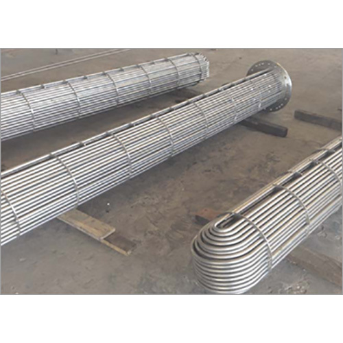 Steel And Tube Type Heater Exchanger - Color: Silver