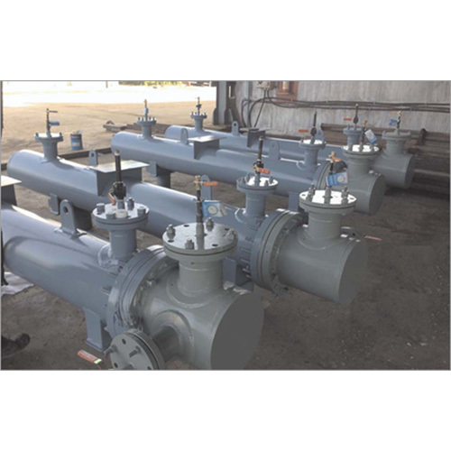Steel And Tube Type Heater Exchanger - Color: Silver