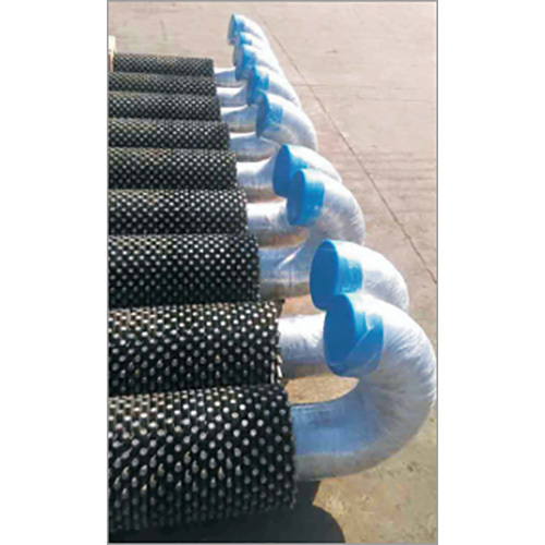 Industrial Studded Tubes - Color: Silver