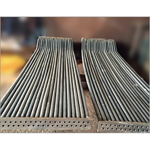 Condenser With Bent Aluminum Fin Tubes