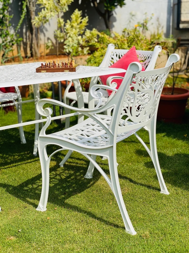 Orion Single Aluminium Outdoor Chair - Sturdy and Comfortable