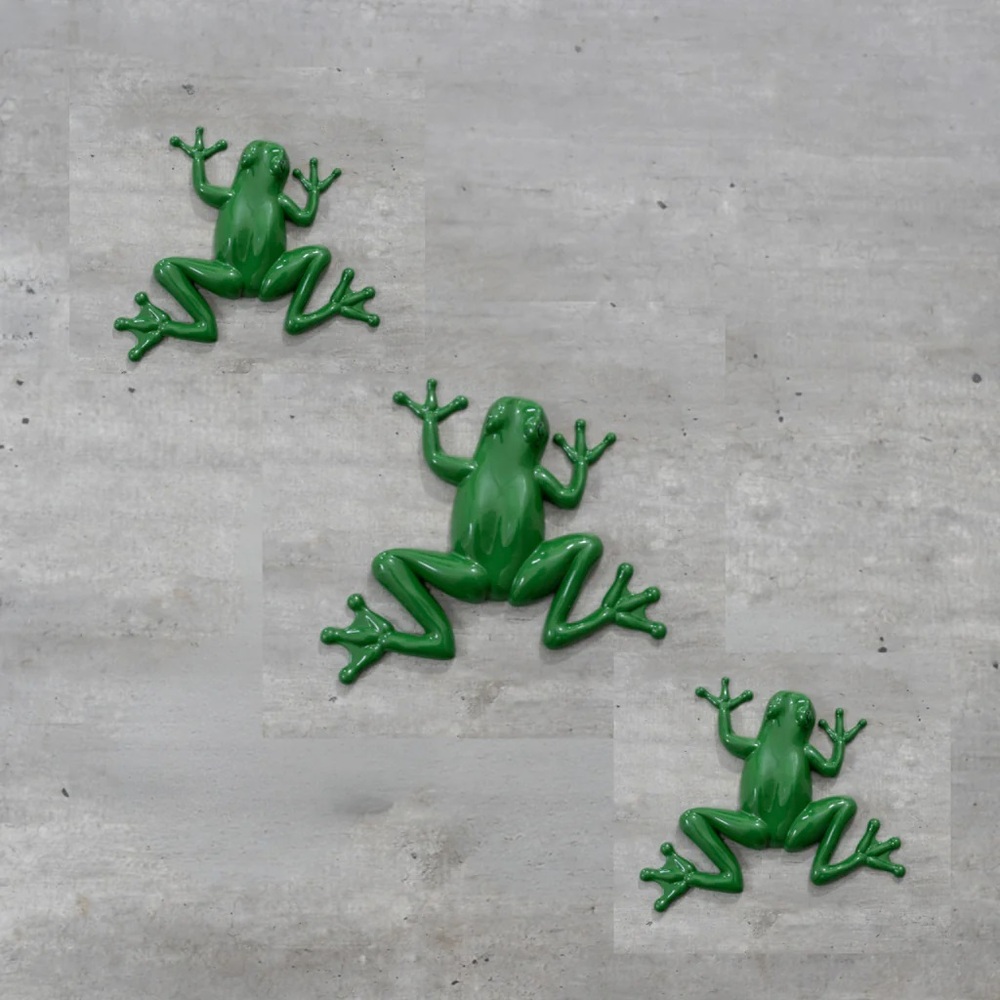 Leaper Frog - Garden Wall D Cor (Set Of 3)