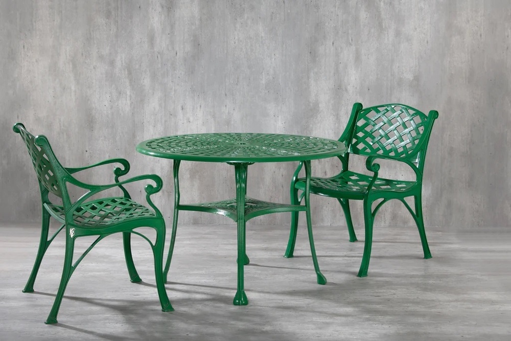 Orion Outdoor Set of 1 Table with 2 Chairs